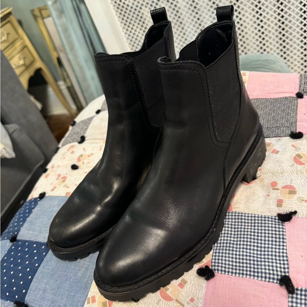 Black Leather women’s Jaclyn cold weather boots
